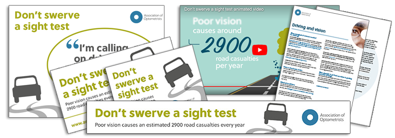 Don't swerve a sight test members campaign pack v2