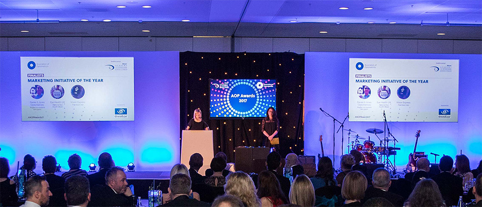 AOP Awards 2017 room