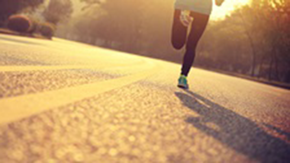 Woman running