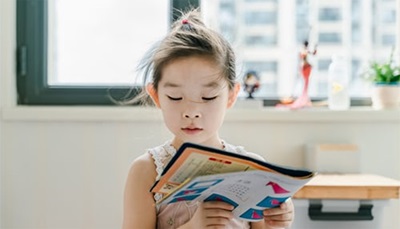 Child reading