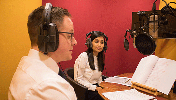 Farah Topia, Clinical and Regulatory Officer for the AOP, and Henry Leonard, professional adviser to the AOP