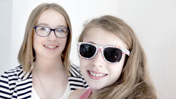 Girl in sunglasses
