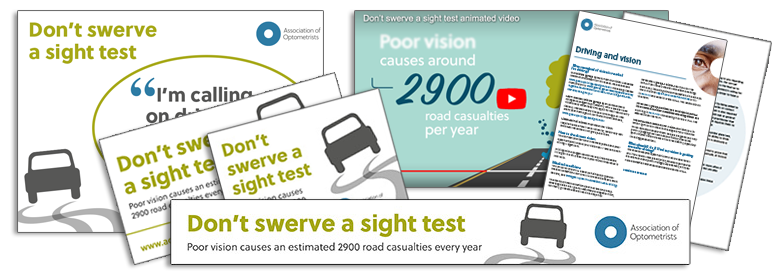 Don't swerve a sight test members campaign pack v2