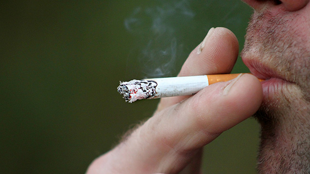 Man smoking