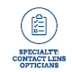Specialty: Contact lens opticians logo