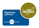 GOC dispensing opticians / CPD provider