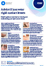 AOP rigid contact lenses