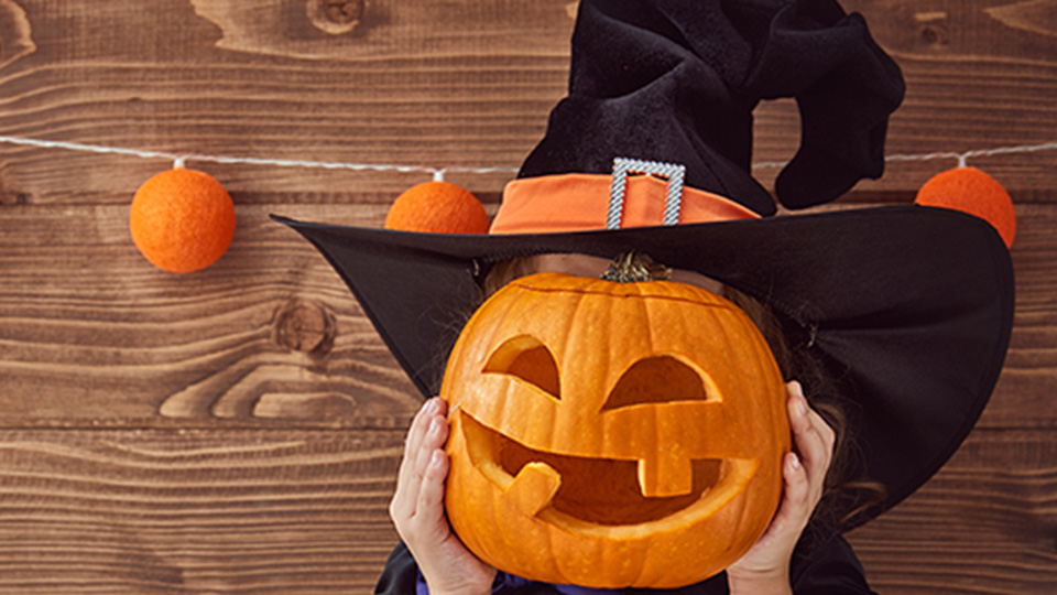 Pumpkin witch