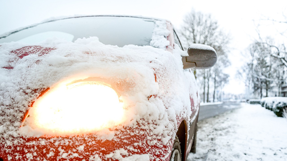 Driving in the snow
