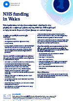 AOP NHS funding Wales leaflet