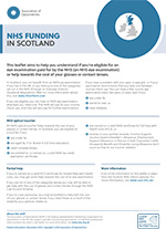NHS funding Scotland leaflet