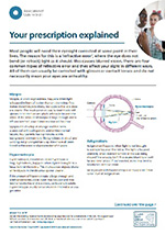 Download our patient leaflet on understanding prescriptions