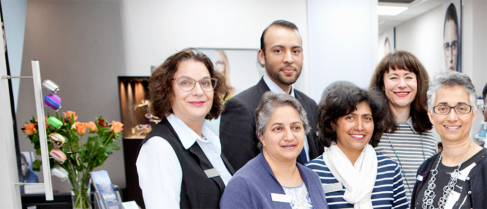 Group of optometrists