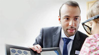 Optometrist and AOP member Asif Tufail
