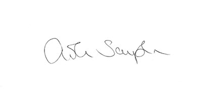 Adam Sampson signature