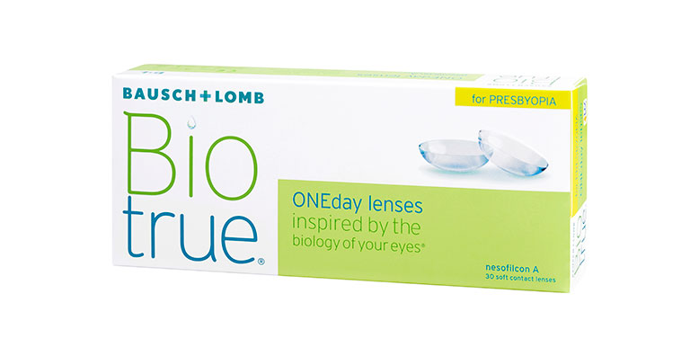 BioTrue contact lenses packshot