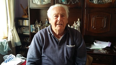 RAF veteran Norman Green