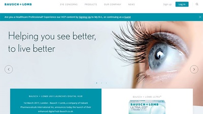 Bausch & Lomb website
