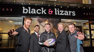 Glasgow Warriors rugby players