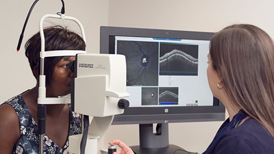 Specsavers Heidelberg eye test