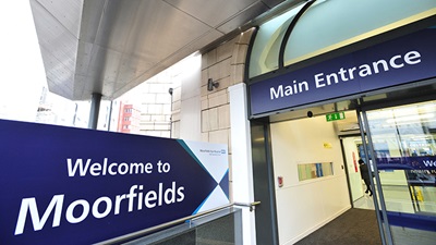 Moorfields Eye Hospital entrance