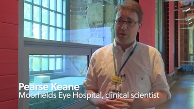Moorfields Eye Hospital clinical scientist, Pearse Keane