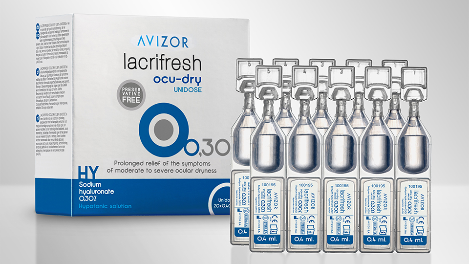Avizor Lacrifresh dry eye product