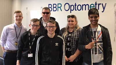 BBR Optometry supports visually impaired cricketers 