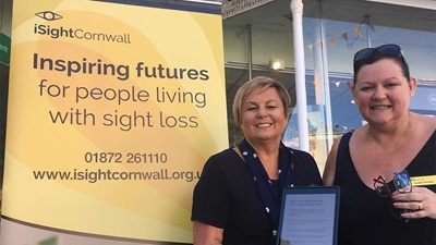 Specsavers hosts first iSight Cornwall low vision clinic 