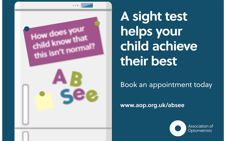 AOP children's eye health poster