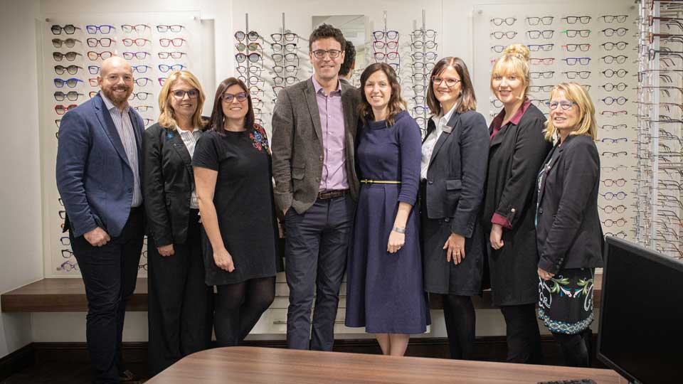 Shrewsbury Opticians team