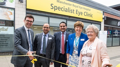 Manchester community eye care services