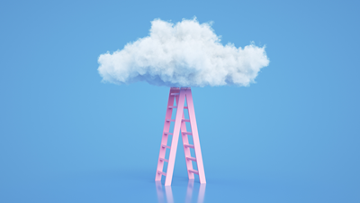 cloud and ladder