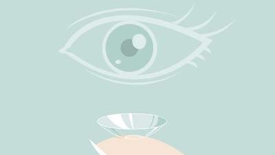 contact lens illustration