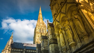 Salisbury Cathedral spires