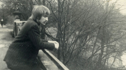Alan Pattinson as a student in the 1960s 