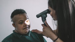 Janki with patient 