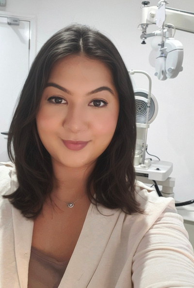 Kam Sandhu, locum optometrist