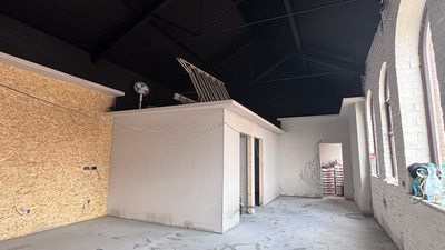 Fitting out ClearChoice Opticians in summer 2025