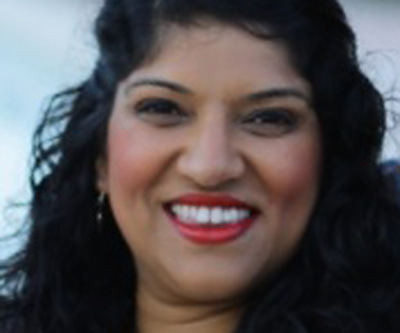 Close up of Seema, head and shoulders shot