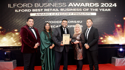 Yassar Yousaf and his practice team receive a business award