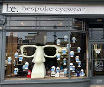 bespoke eyewear shopfront 