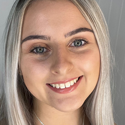 Pre-registration optometrist, Kiera Logan