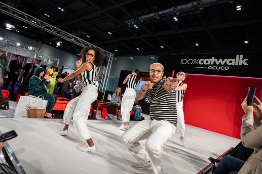 Dancers on the catwalk  