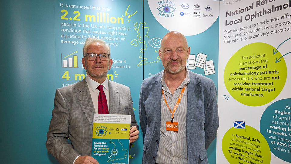 Adam Sampson,  CEO at the TEHI Westminster Exhibition