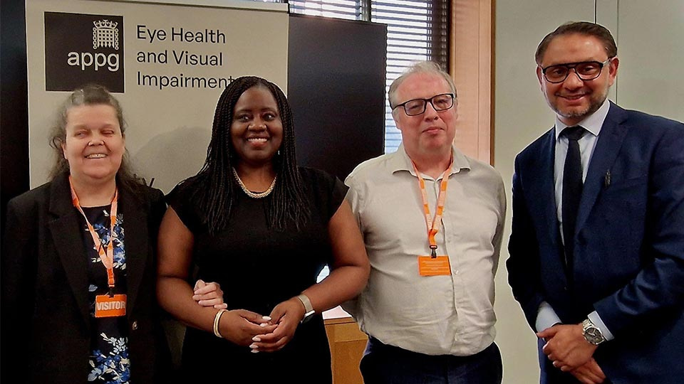 Marsha de Cordova, MP, and Shockat Adam, MP