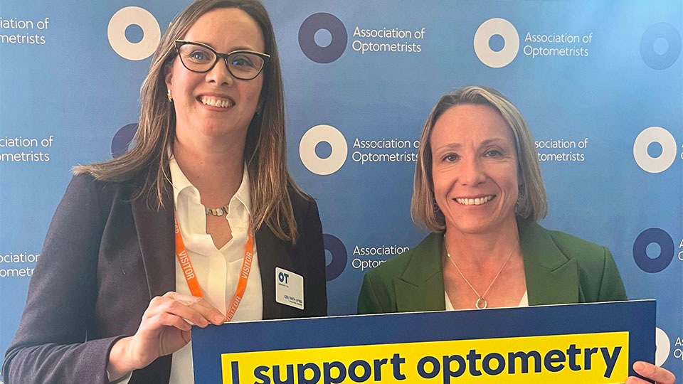 Ceri Smith Jaynes, OT Multimedia Editor, and Vikki Slade, MP