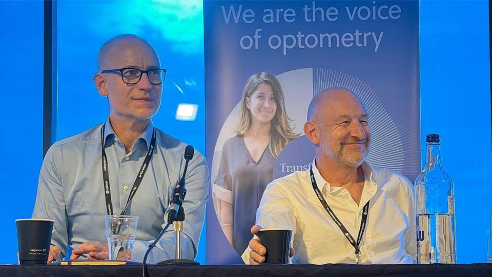 Stephen Kinnock, Minister of State for Care, and Adam Sampson, CEO