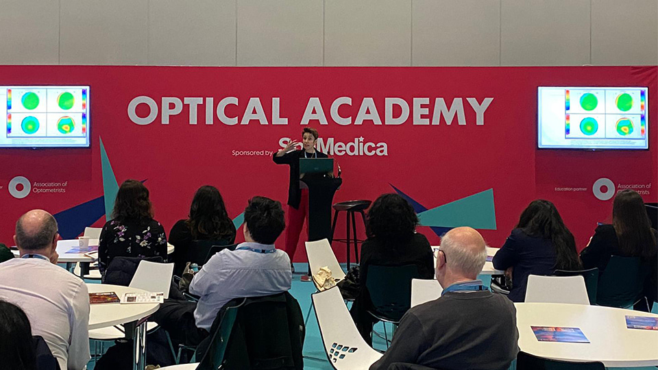 A talk from the Optical Academy at 100% Optical