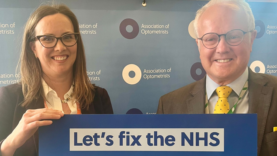Clive Jones MP and Ceri Smith-Jaynes